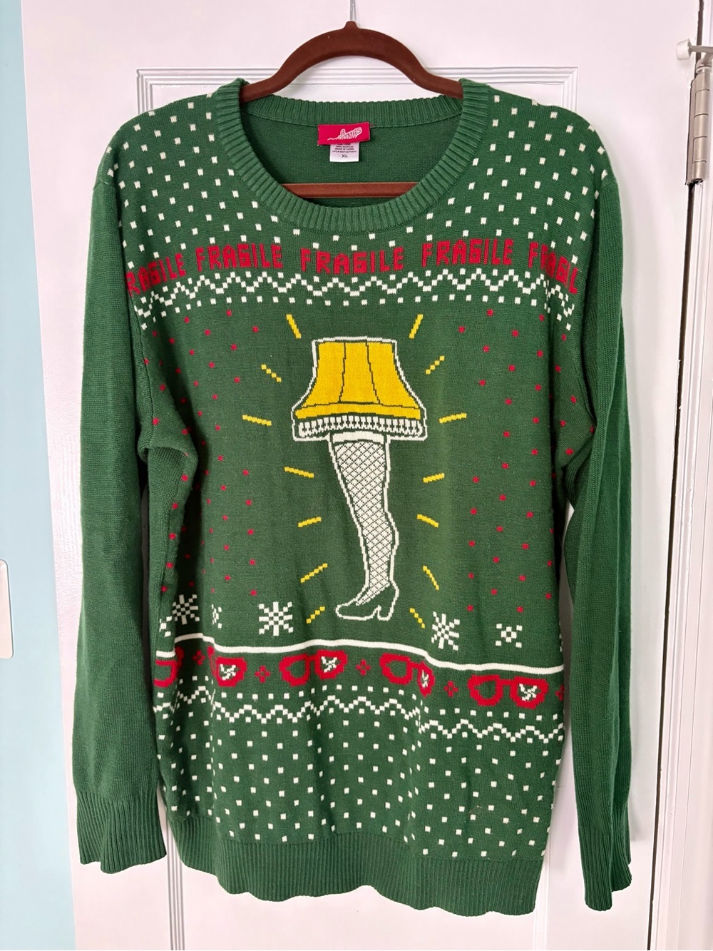 A Christmas Story Leg Lamp Sweater!